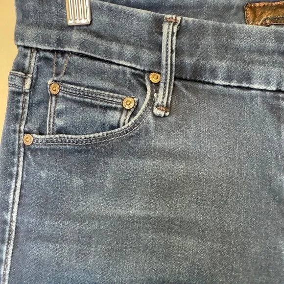 MOTHER The Looker Body Electric Low-Mid Rise Quality Stretchy Denim Skinny Jeans - Picture 5 of 16